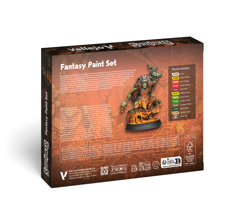 Vallejo Fantasy Set by Squidmar Miniatures