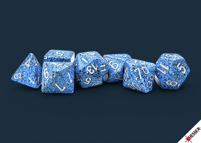 Chessex Poly Speckled Ocean Stone
