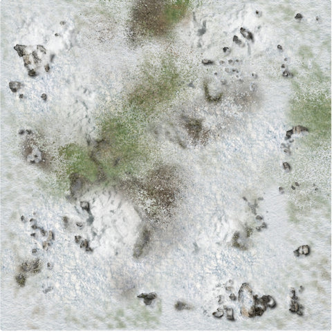 Battle Systems Game Mat Winter Snowscape 3'x3'