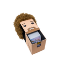 UP D-Box Alcove Flip Headcase Bob Ross