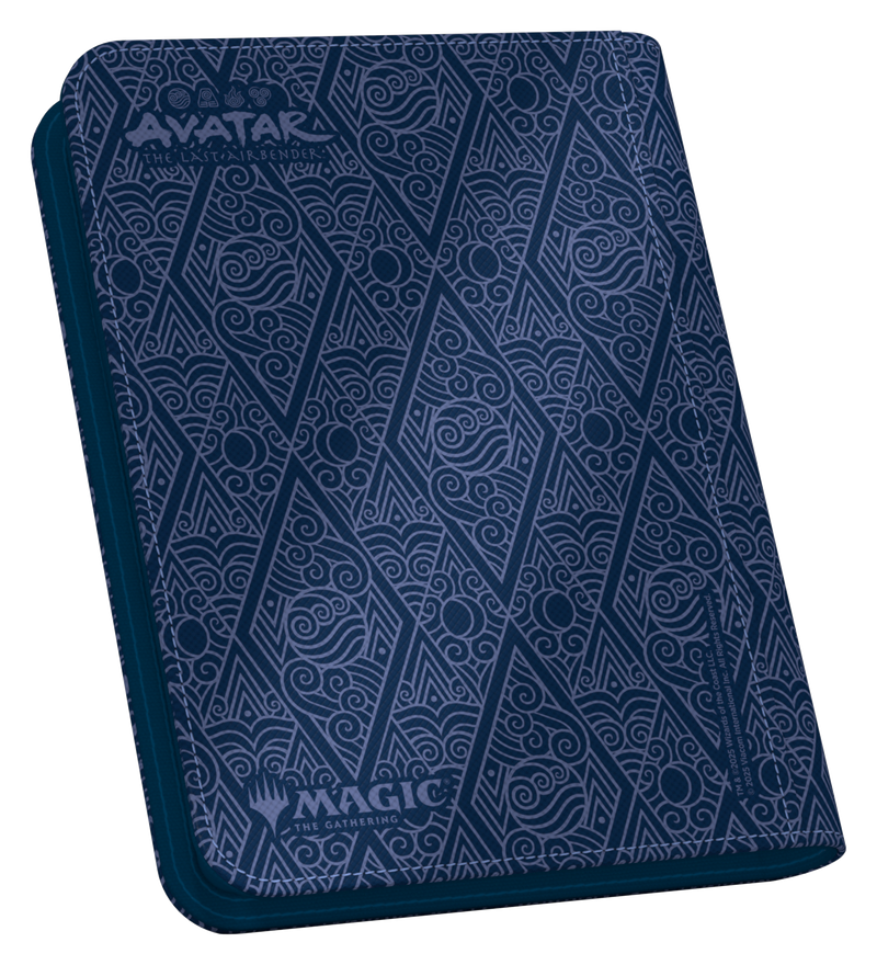 Ultimate Guard Zipfolio Xenoskin 8-Pocket Avatar the Last Airbender - Blue