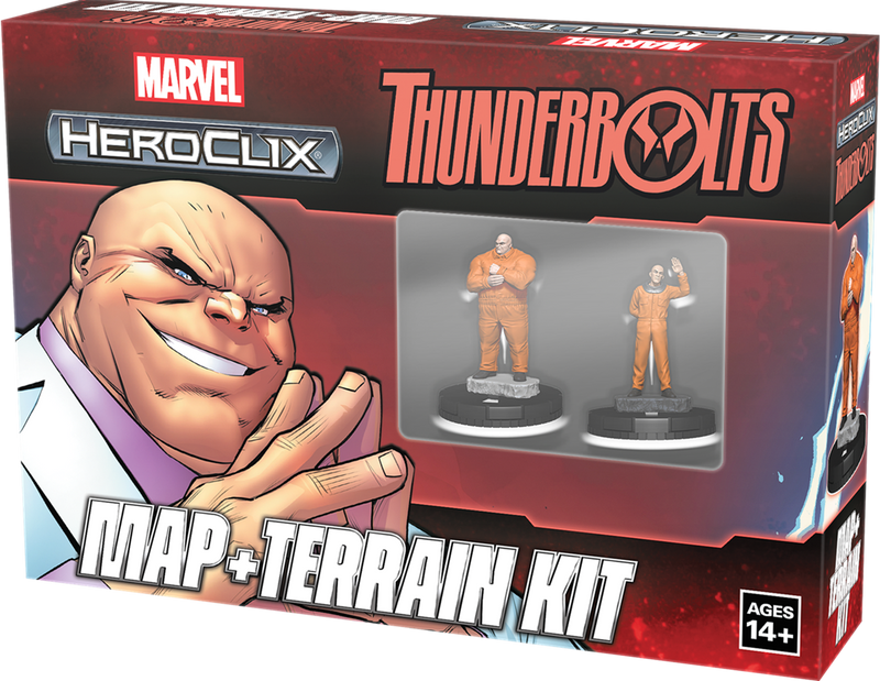 HeroClix Marvel Thunderbolts Map and Terrain Kit