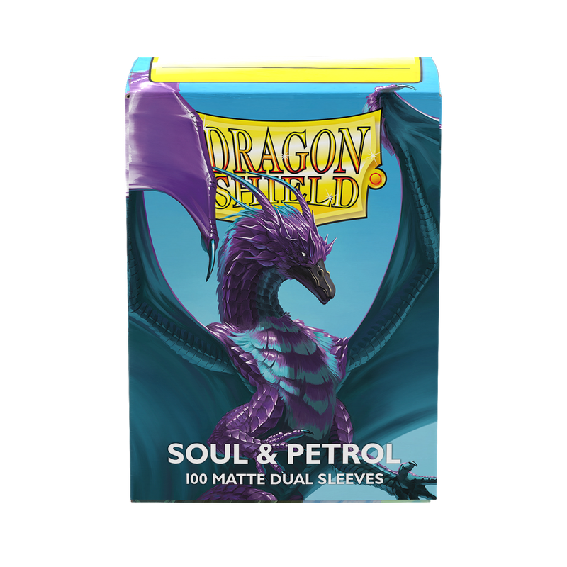Dragon Shield Sleeves: Matte Dual Soul & Petrol