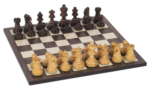 Chess Set - 11.5" Wood, Staunton Wooden 11-5312