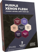 Army Painter Warpaints Fanatic Combat Se7ens: Purple Xenos Flesh Paint Set