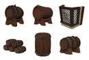 D&D Minis Icons Yawning Portal Inn Premium set