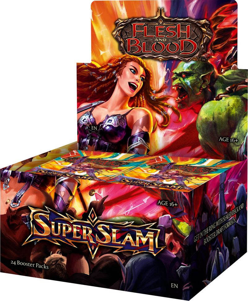 *Pre-Order* FaB Flesh and Blood Super Slam Booster Box *Releases September 19th*