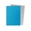 Dragon Shield Sleeves: Matte Dual  Sky Blue And Silver