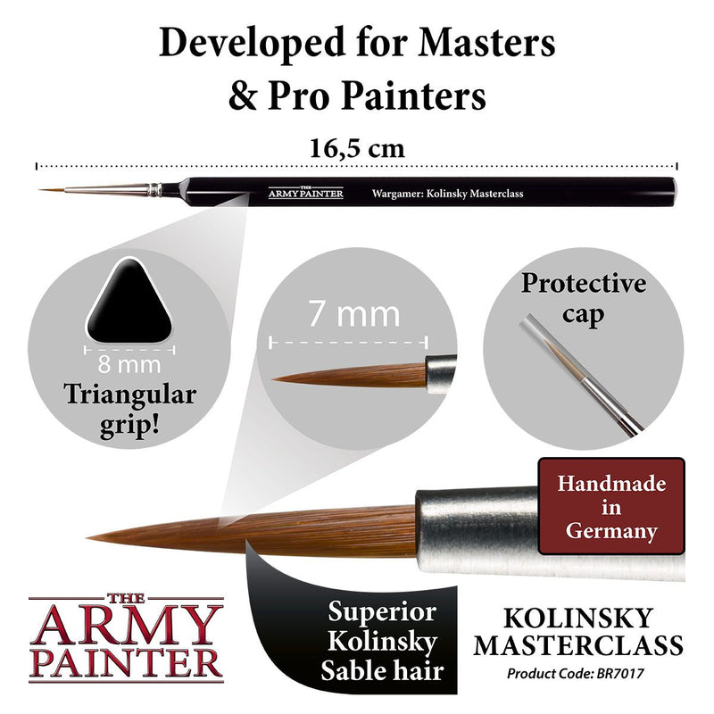 Army Painter Brush Kolinsky Masterclass BR7017