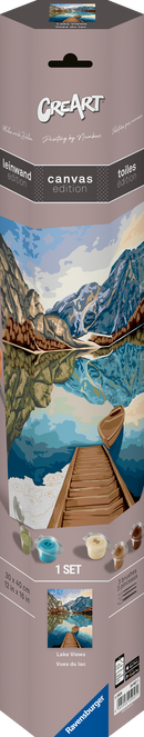CreART Canvas Art Paint Kit - Lake Views
