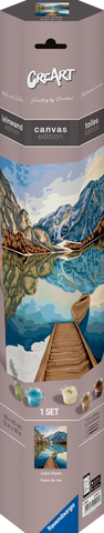 CreART Canvas Art Paint Kit - Lake Views