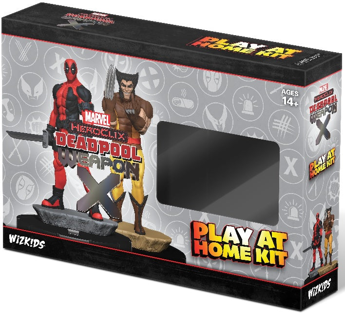 HeroClix Deadpool Weapon X Play at Home Kit