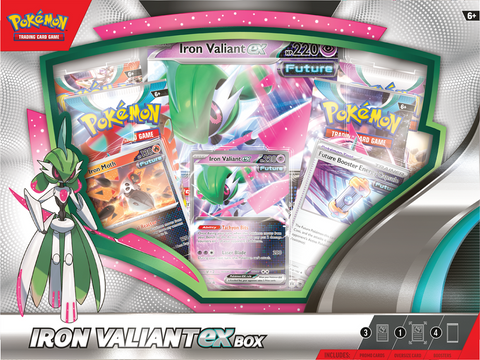 Pokémon Iron Valiant ex Box