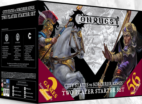 Conquest Sorcerer Kings Vs. City States 2 Player Starter Set