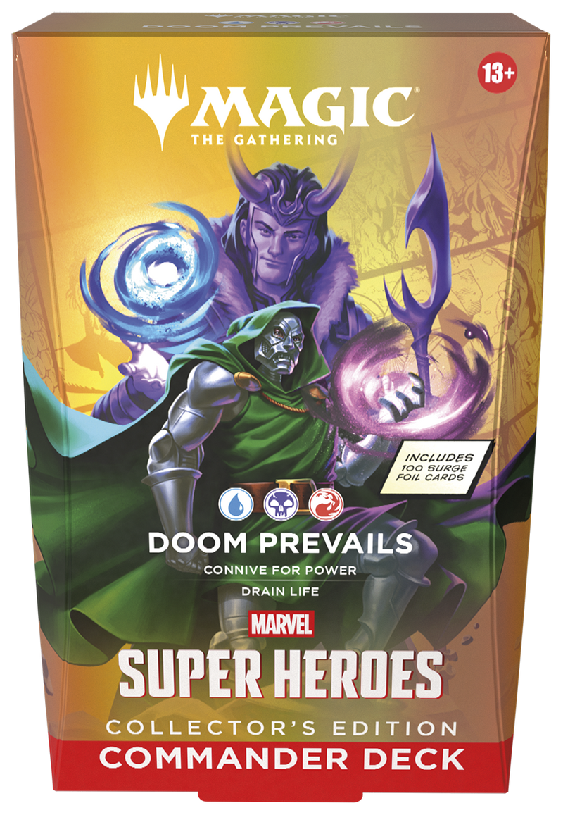 *Pre-Order* MTG Marvel Super Heroes Commander Deck Collector's Edition (Set of 4) *Releases June 26th*