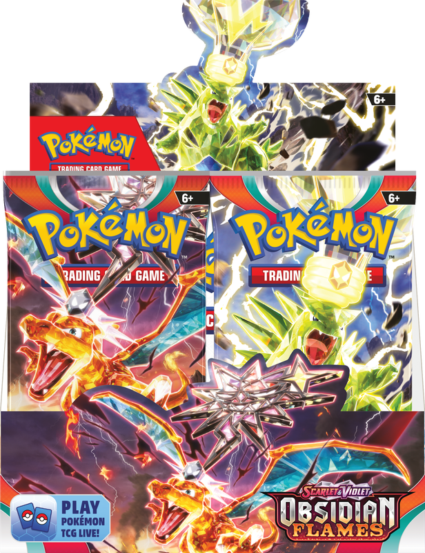 Pokémon SV3 Scarlet & Violet 3 Obsidian Flames Booster Box