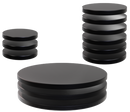 D&D Minis Black Round Bases (Assorted 12-Pack)