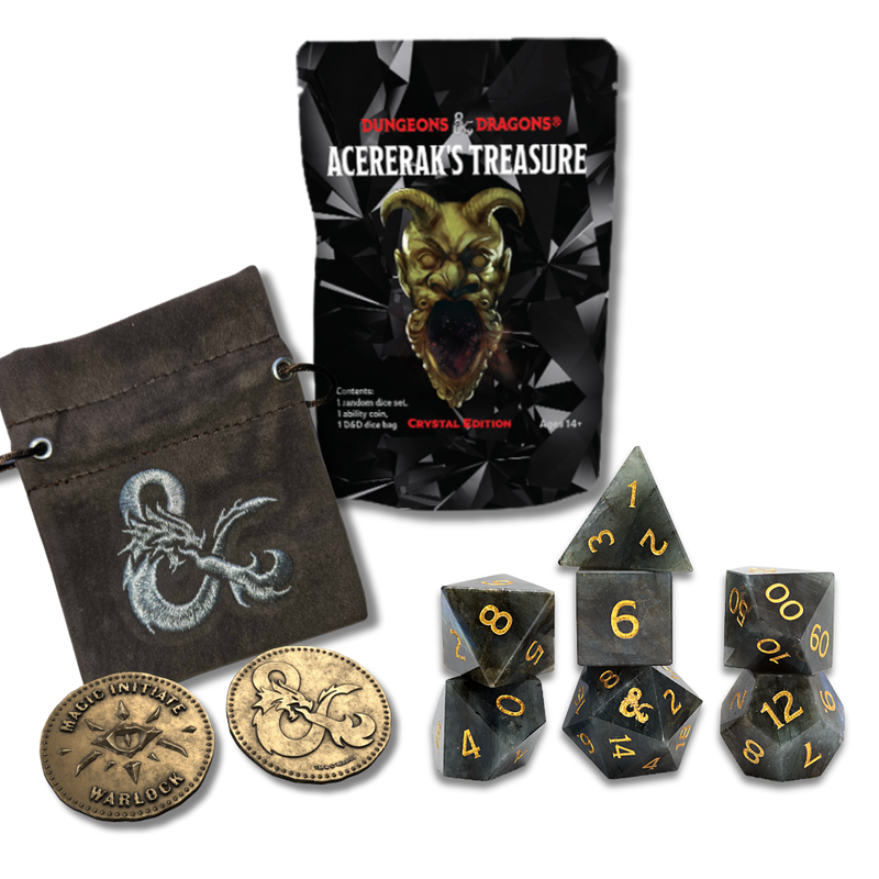 Dungeons and Dragons Acererak's Treasure Crystal Edition Packs