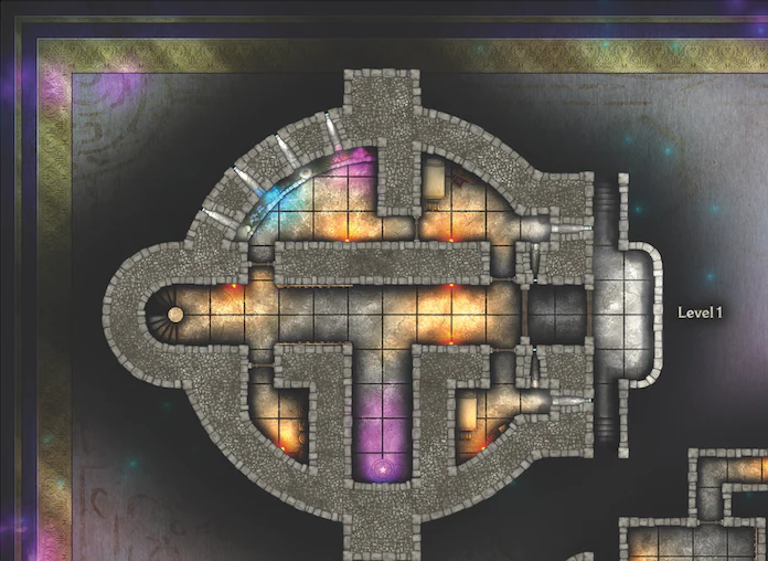 RPG Beadle & Grimm's D&D 5.5e Dungeon Master's Guide Premium Map Collection