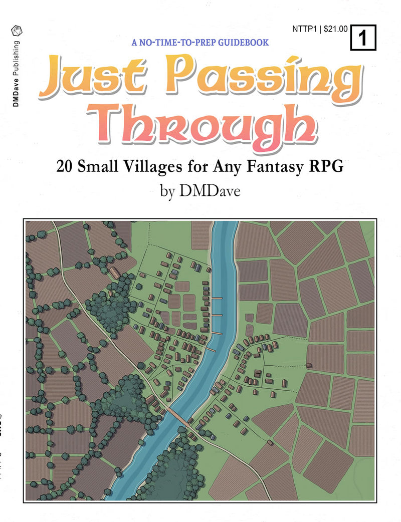 Rpg Just Passing Through: 20 Small Villages