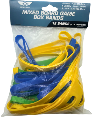 Board Game Box Bands Assorted 12 Pack