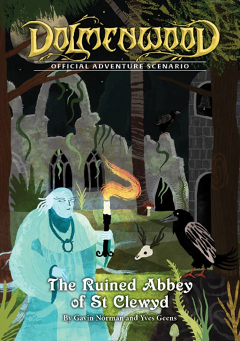 RPG Dolmenwood - Official Adventure Scenario: The Ruined Abbey Of St Clewyd