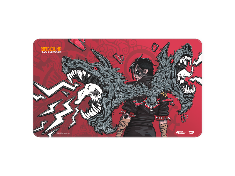 Riftbound TCG Unleashed Playmat Vi , Piltover Enforcer