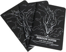 Dungeon Notes DM Journals 3 Pack Black