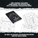 Dungeon Notes Hero's journals 3 Pack Black