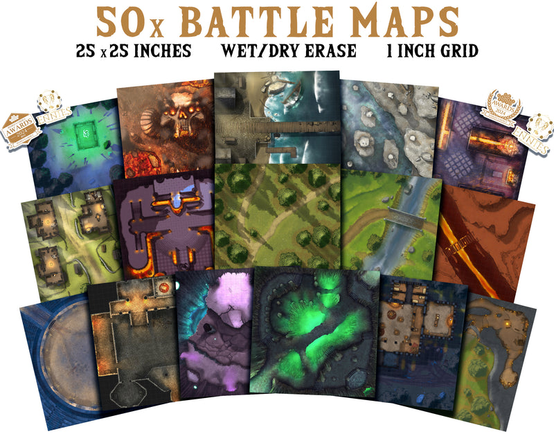 RPG Moonlight Maps Atlas - Dusk 01