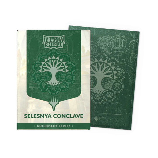 Dragon Shield Sleeves: Dual Matte MTG Guidpact - Selsesnya Conclave