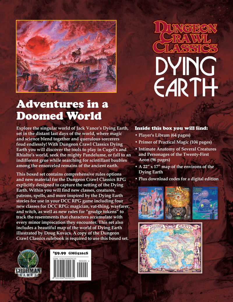 Rpg Dungeon Crawl Classics Dying Earth Boxed Set