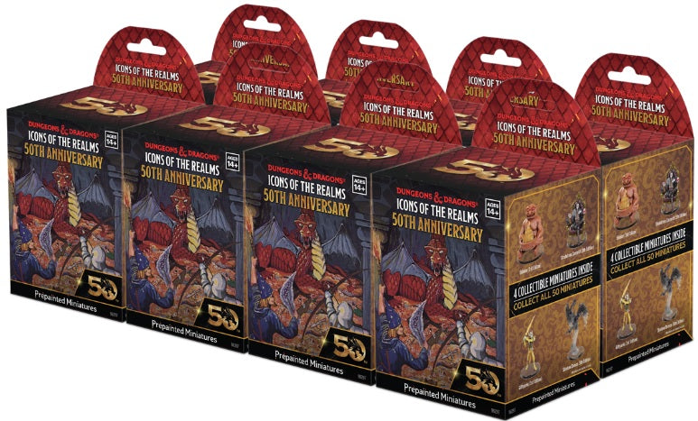 Wizkids D&D Minis Icons of the Realms 31: 50th Anniversary Brick