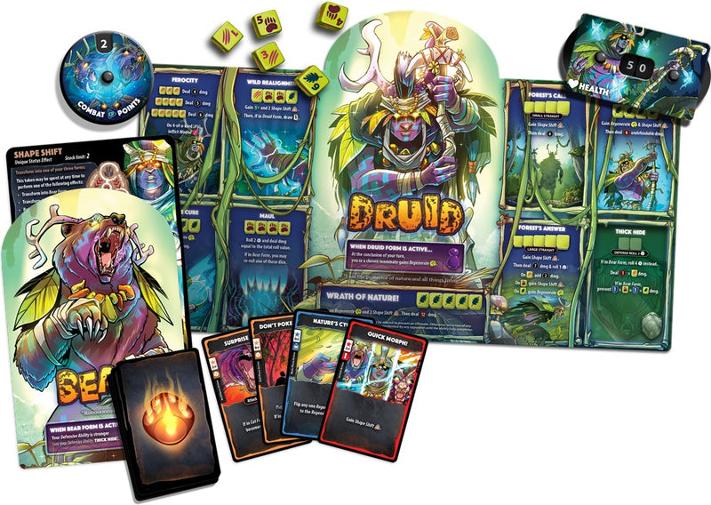 BG Dice Throne Hero Pack Druid