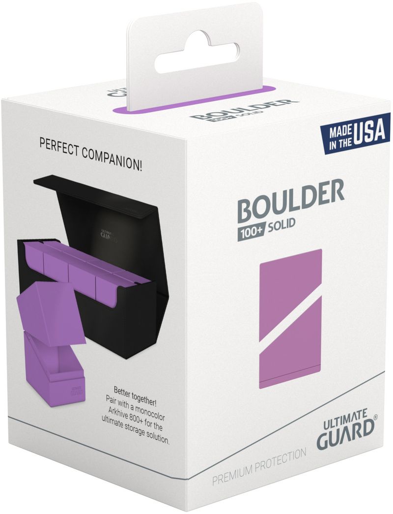 Ugd Deck Box Boulder 100+ Solid Lavender