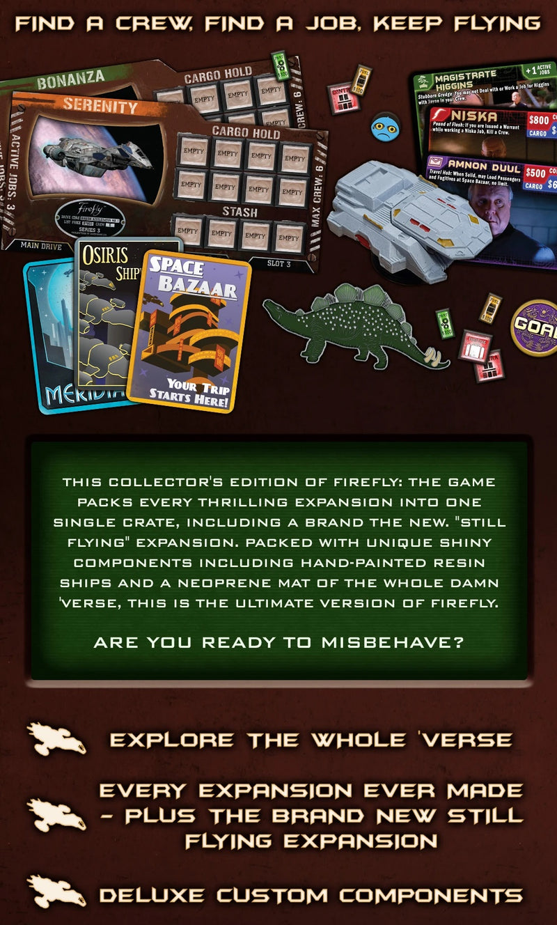 Bg Firefly The Game 10th Anniversary Collector's Edition