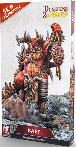 Dungeons & Lasers Caves Series Baef the Horned Demon
