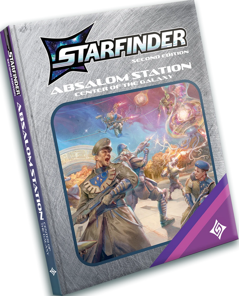 Starfinder 2E Absalom Station: Center of the Galaxy HC Sketch Cover