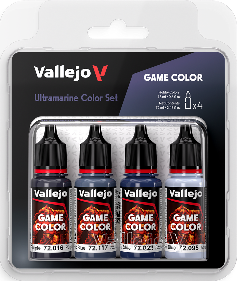 Vallejo Paint Set Game Color Ultramarine