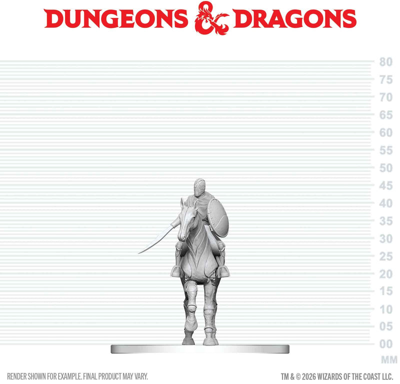 Wizkids Minis D&D 90899 Nimblewright Steed With Rider