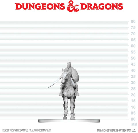 Wizkids Minis D&D 90899 Nimblewright Steed With Rider