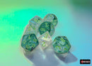 Chessex Poly Borealis Kelp/Light Green Luminary