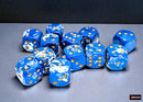 Chessex 12d6 Brush Wavebreak/Gold