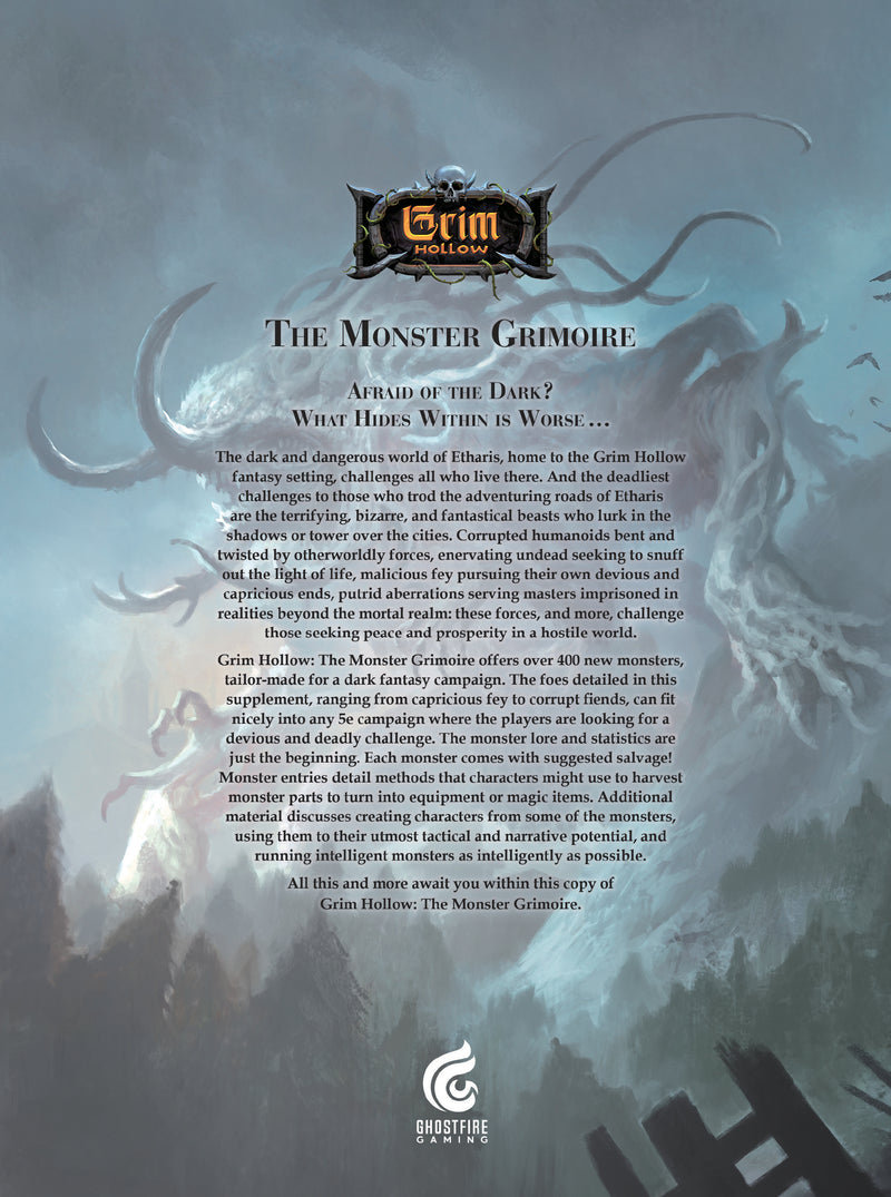 RPG Grim Hollow: The Monster Grimoire