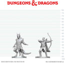Wizkids Minis D&D 90888 Elf Ranger & Dragonborn Monk