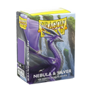 Dragon Shield Sleeves: Matte Dual Nebula And Silver