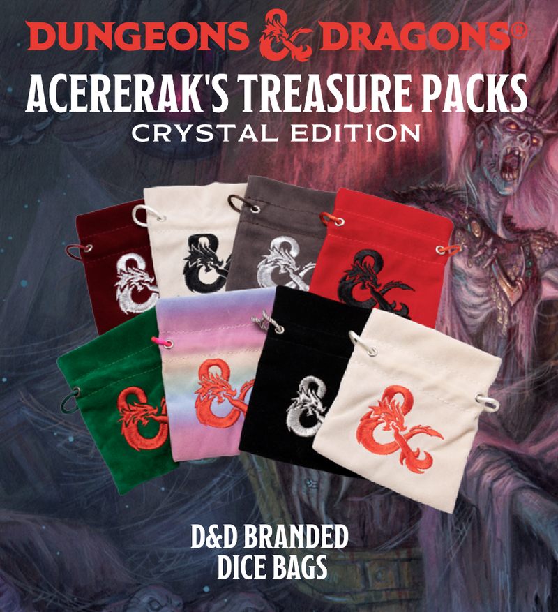 Dungeons and Dragons Acererak's Treasure Crystal Edition Packs