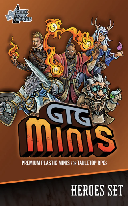 Geek Tank Games Minis: Heroes Set