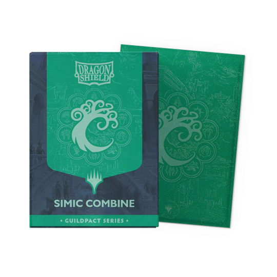 Dragon Shield Sleeves: Dual Matte MTG Guidpact - Simic Combine