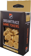 Dreamtrace Gaming Tokens: Leatherwork Tan